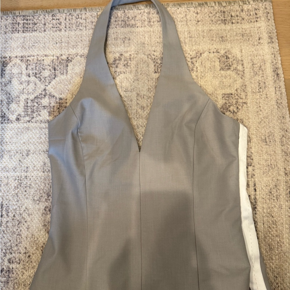 Zara halter top with detail